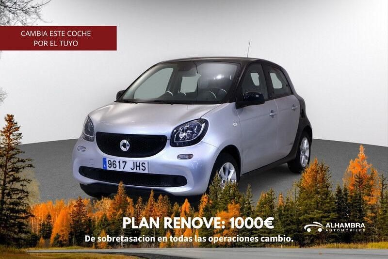 Gris / plata Usado 2015 Smart ForFour Passion Berlina | 9900 € (Precio justo) - Imagen 1/4