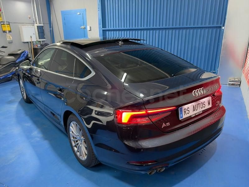 Usado Audi A5 Sportback 190 CV (139 kW) 2017 Azul Utilitario
