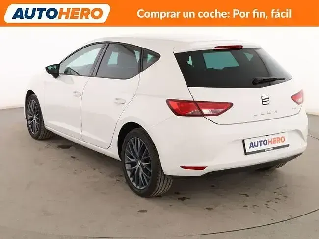 Usado Seat Leon CONNECT 110 CV (80 kW) 2016 Blanco Berlina