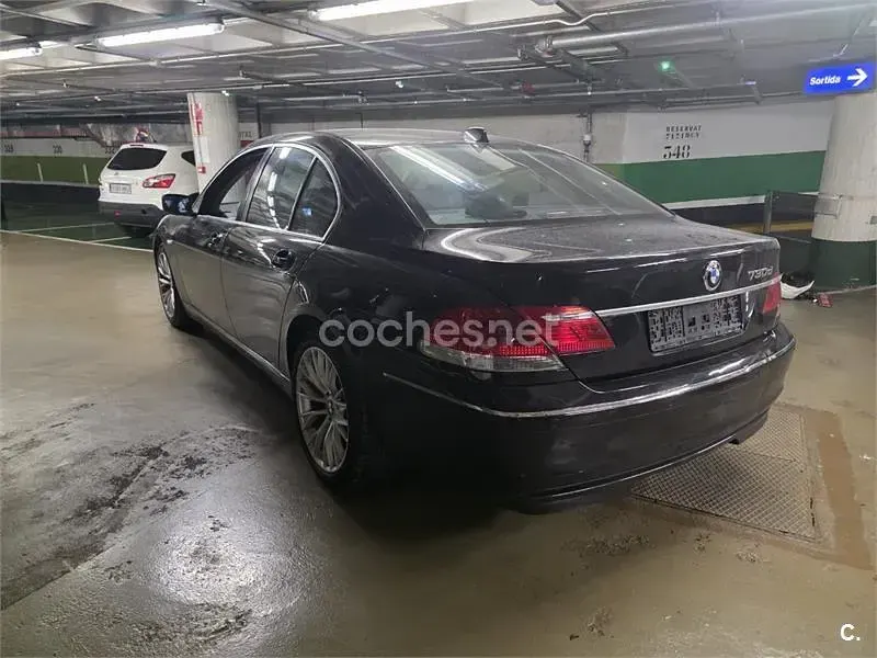 Usado BMW 730 231 CV (169 kW) 2008 Negro Berlina