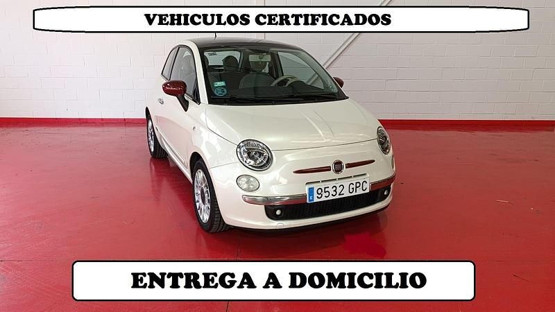 Usado Fiat 500 Sport 101 HP (74 kW) 2009 Bege Cabrios