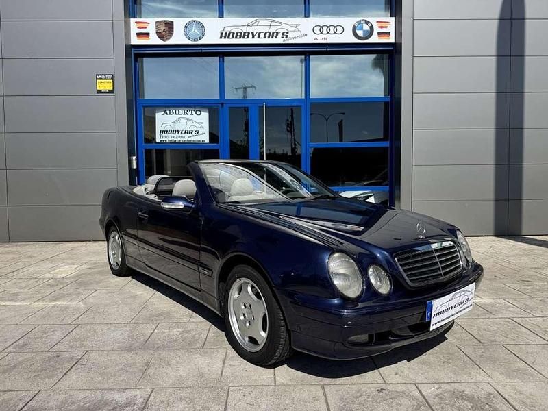 Occasion Mercedes CLK200 136 PK (100 kW) 2000 Blauw Cabriolet