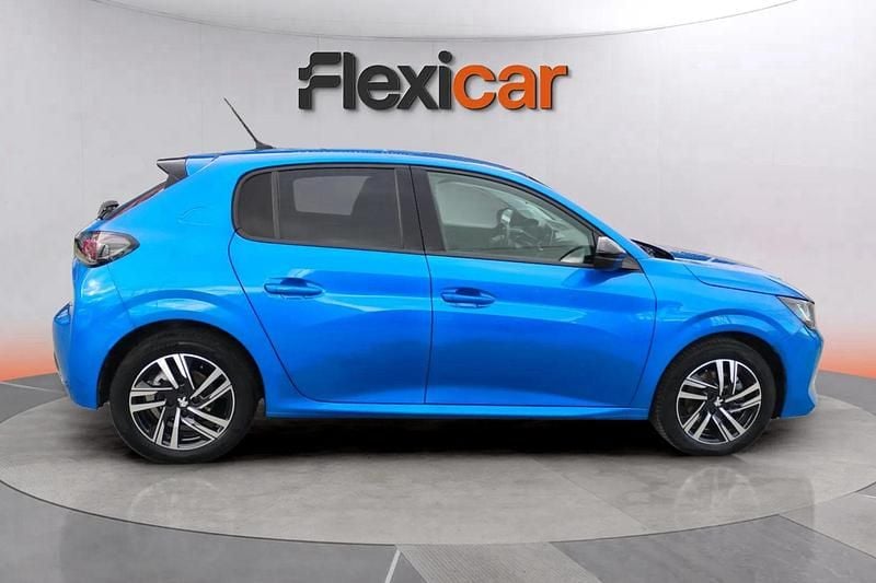 Usado Peugeot 208 Active 102 CV (75 kW) 2022 Azul Utilitario