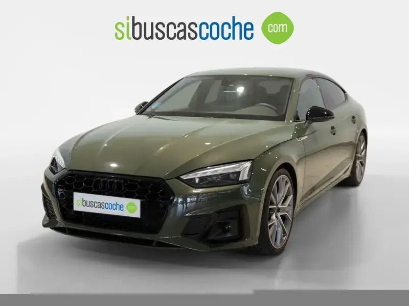 Verde Usado 2024 Audi A5 Sportback S-Line Utilitario | 52.990 € - Imagen 1/4