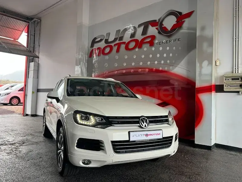 Usado VW Touareg 245 CV (180 kW) 2015 Blanco SUV