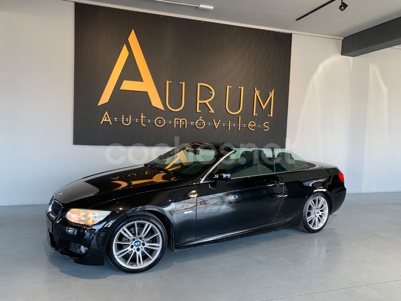 Negro Usado 2011 BMW 320 Cabriolet Descapotable | 11.900 € (Un poco caro) - Imagen 1/4