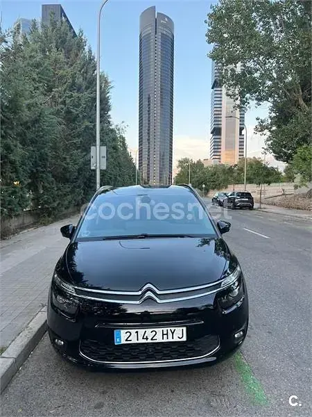 Usado Citroën Grand C4 Picasso Intensive 115 CV (84 kW) 2014 Negro Monovolumen