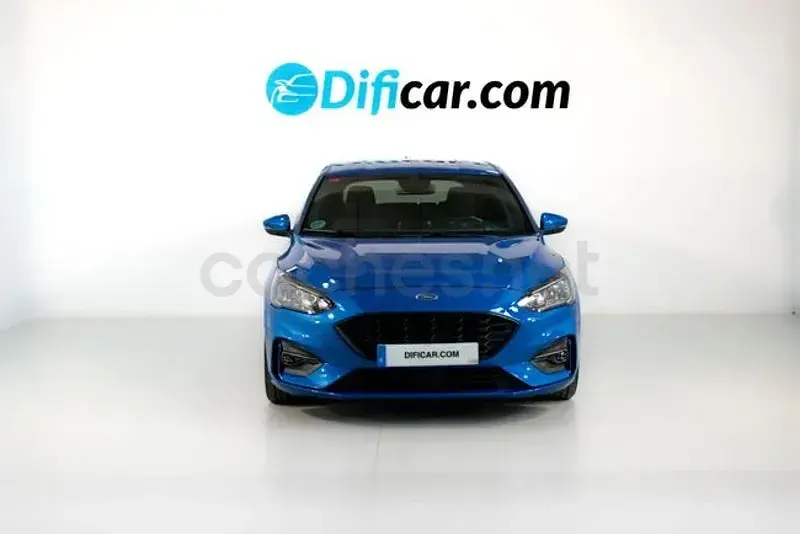 Usado Ford Focus ST-Line 120 CV (88 kW) 2019 Azul Berlina