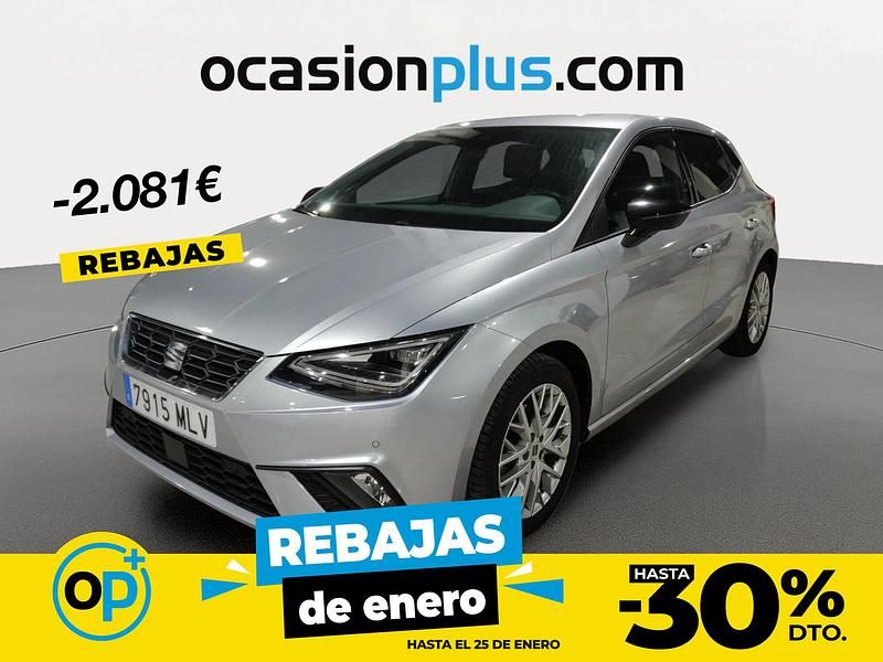 Gris Usado 2023 Seat Ibiza FR Berlina | 16.300 € (Precio justo) - Imagen 1/4