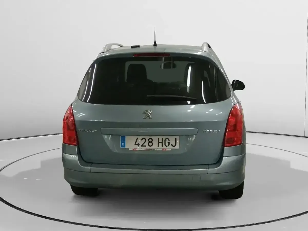 Usado Peugeot 308 SW Active 121 CV (88 kW) 2011 Azul Familiar