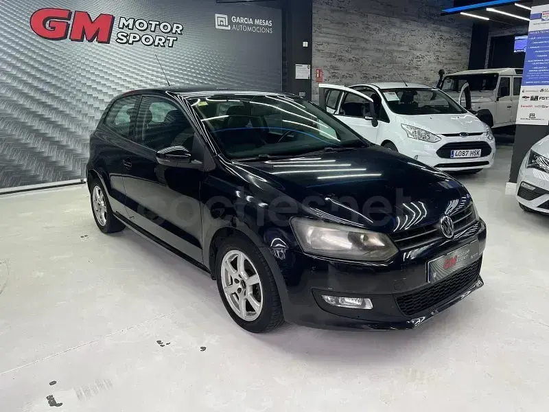 Usado VW Polo Sport 90 CV (66 kW) 2010 Negro Utilitario