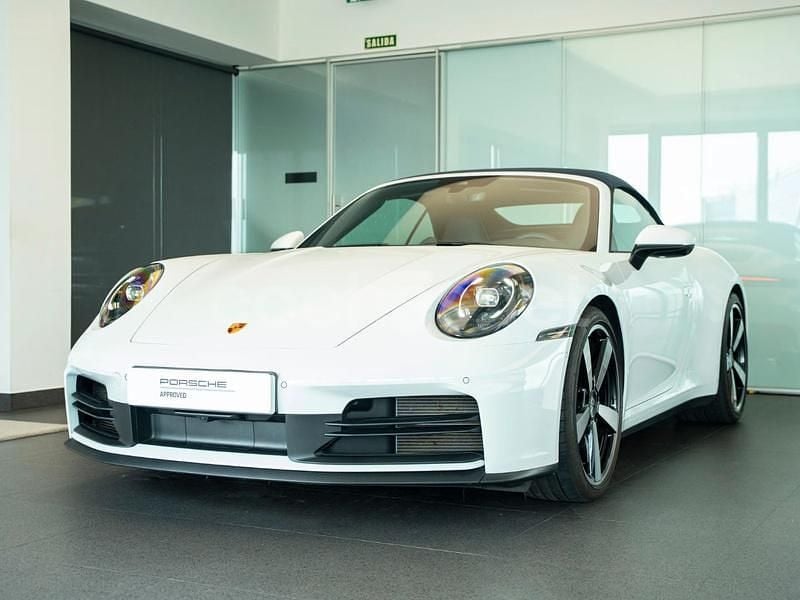 Blanco Usado 2025 Porsche 911 Carrera Cabriolet Descapotable | 164.990 € (Buen precio) - Imagen 1/4