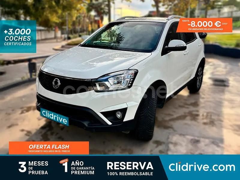 Blanco Usado 2016 Ssangyong (KGM) Korando Limited SUV | 11.490 € (Precio justo) - Imagen 1/3