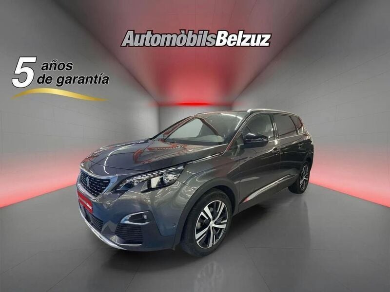 Gris Usado 2020 Peugeot 5008 Active Monovolumen | 19.990 € (Precio justo) - Imagen 1/4