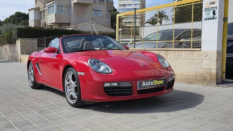 Usado Porsche Boxster S 295 CV (216 kW) 2007 Rojo Descapotable
