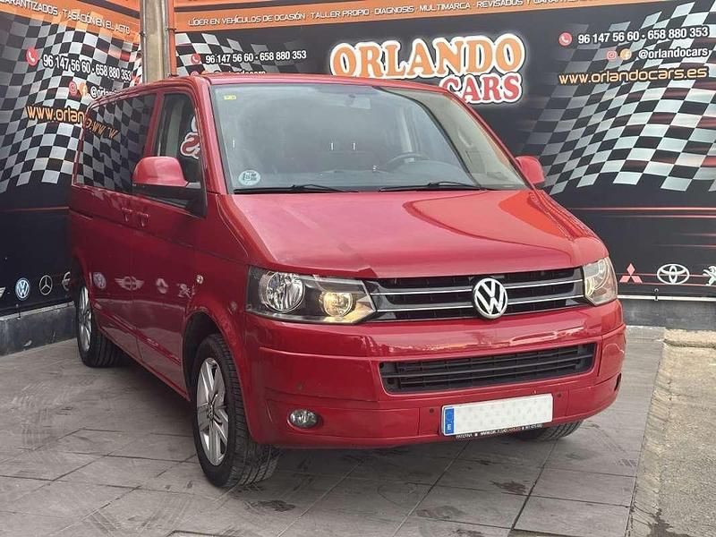 Usado VW T5 Comfortline 179 CV (131 kW) 2011 Rojo Van