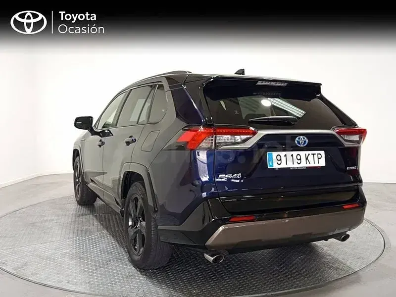Usado Toyota RAV4 Hybrid 218 CV (160 kW) 2019 Azul SUV