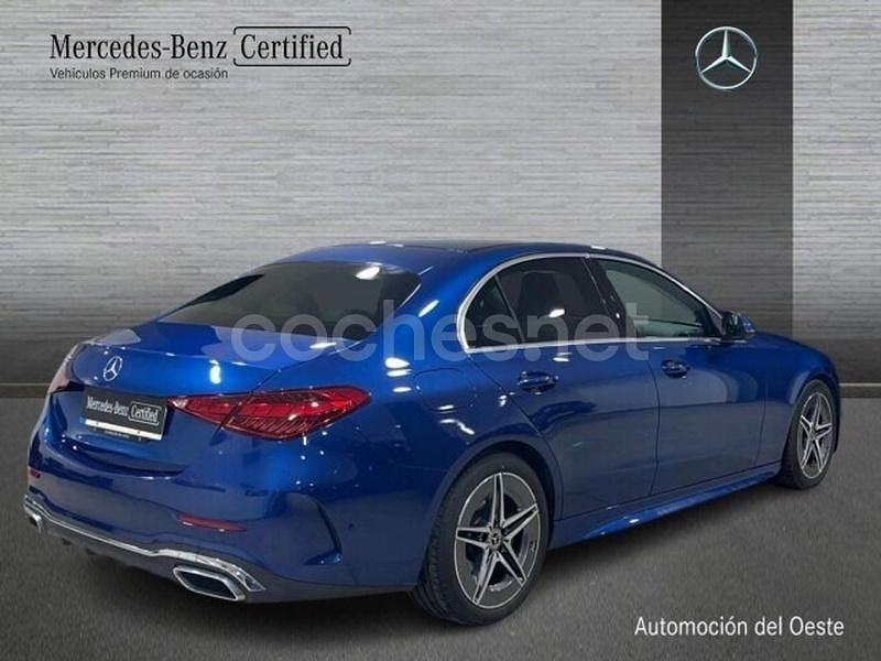 Usado Mercedes C200 163 CV (119 kW) 2023 Azul Berlina