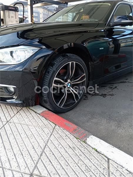 Usado BMW 320 Efficient Dynamics 163 CV (119 kW) 2015 Negro Berlina