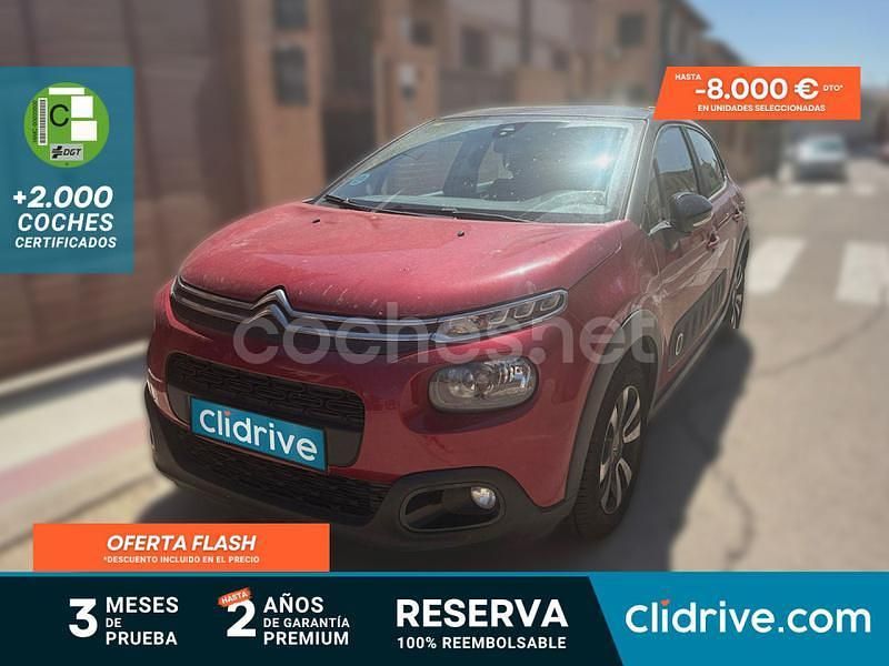Rojo Usado 2020 Citroën C3 Feel Utilitario | 9690 € (Buen precio) - Imagen 1/3