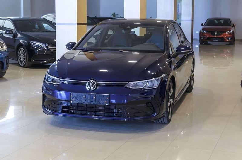Usado VW Golf VII R-line 150 CV (110 kW) 2021 Azul Utilitario