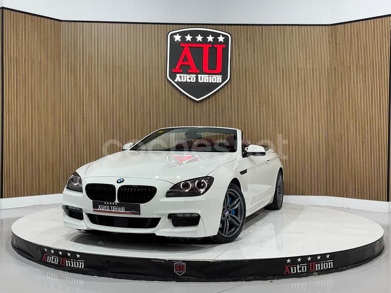 Blanco Usado 2012 BMW 640 Cabriolet Descapotable | 28.999 € (Buen precio) - Imagen 1/4