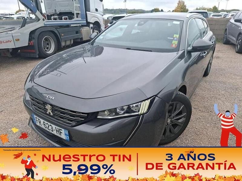 Gris Usado 2020 Peugeot 508 Business-Line Familiar | 14.700 € (Precio justo) - Imagen 1/2