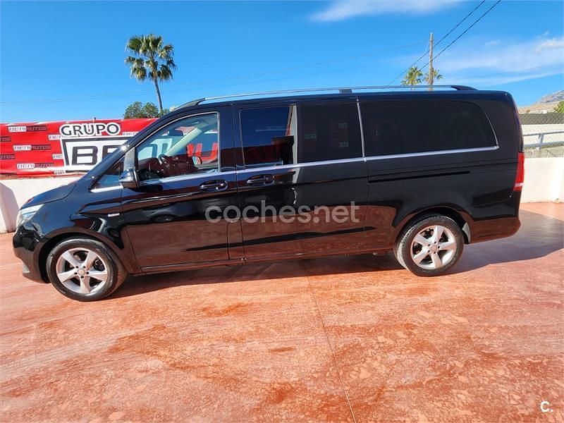 Usado Mercedes V250 Avantgarde 204 CV (150 kW) 2016 Negro Monovolumen