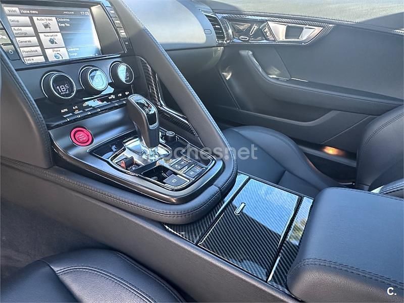 Usado Jaguar F-Type S 380 CV (279 kW) 2014 Negro Coupe