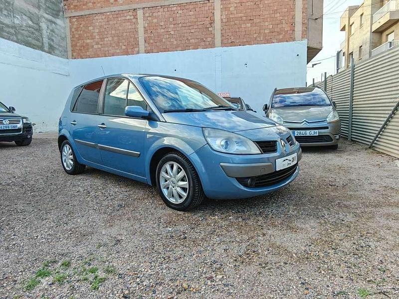 Azul Usado 2008 Renault Scénic II Privilege Monovolumen | 2495 € (Super precio) - Imagen 1/4