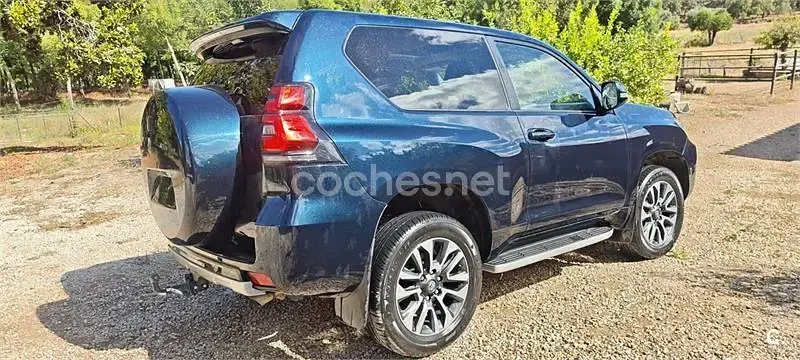 Usado Toyota Land Cruiser 204 CV (150 kW) 2023 Azul SUV