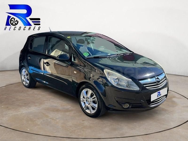 Usado Opel Corsa Cosmo 90 CV (66 kW) 2007 Negro Utilitario