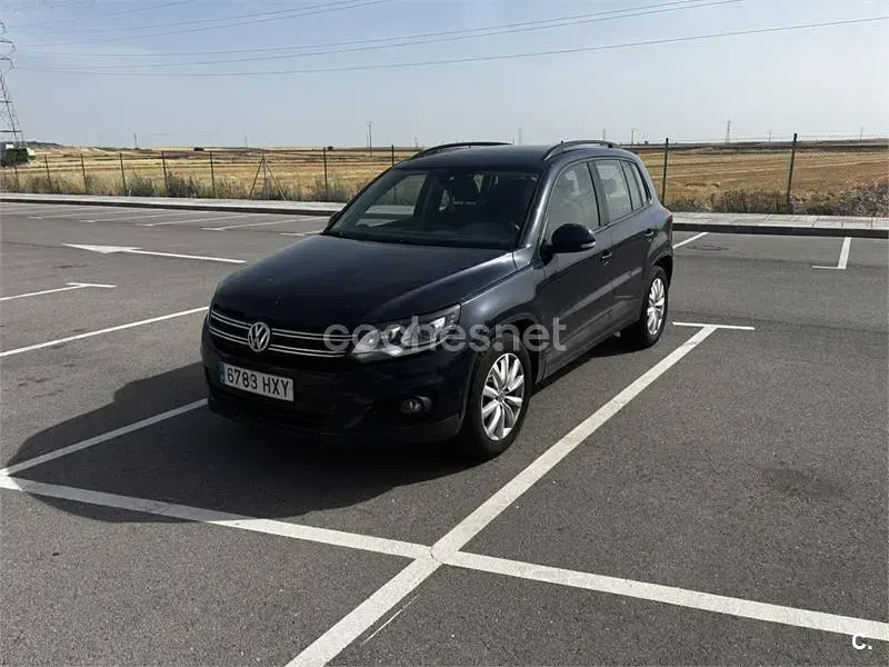 Usado VW Tiguan 110 CV (80 kW) 2014 Azul SUV