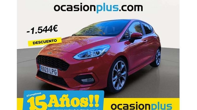 Rojo Usado 2021 Ford Fiesta ST-Line Utilitario | 15.446 € (Un poco caro) - Imagen 1/4