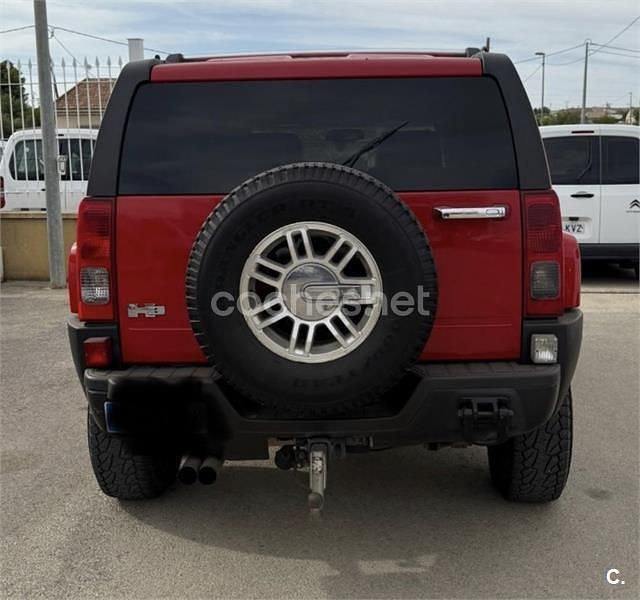 Usado Hummer H3 220 CV (161 kW) 2005 Rojo SUV