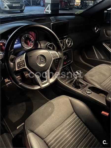 Usado Mercedes A200 AMG line 136 CV (100 kW) 2013 Negro Berlina