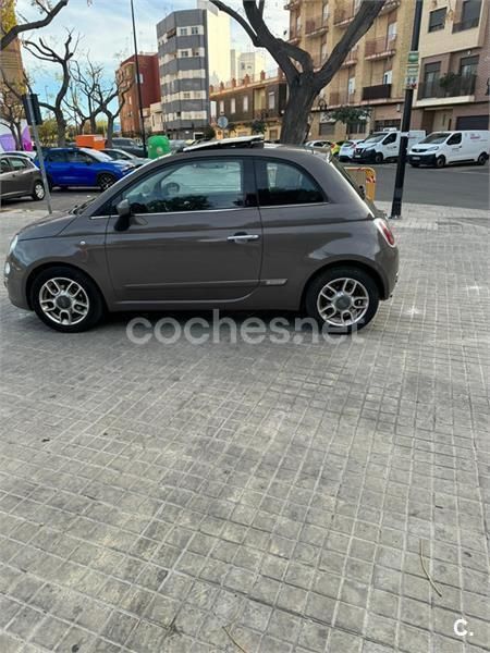 Usado Fiat 500 Lounge 100 CV (73 kW) 2008 Gris / plata Berlina