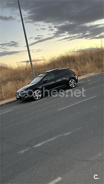 Negro Usado 2015 Seat Leon FR Berlina | 12.500 € (Precio justo) - Imagen 1/3