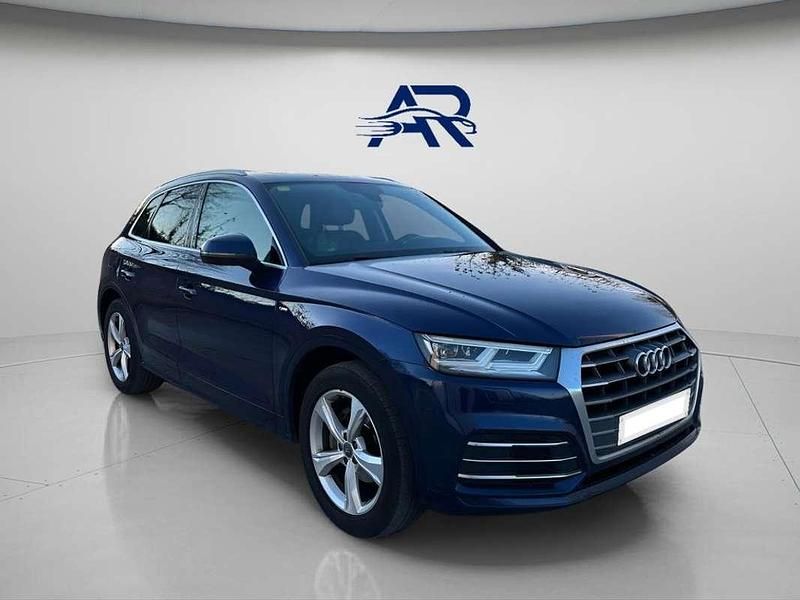 Begagnad Audi Q5 S-Line 150 HK (110 kW) 2017 Blå SUV