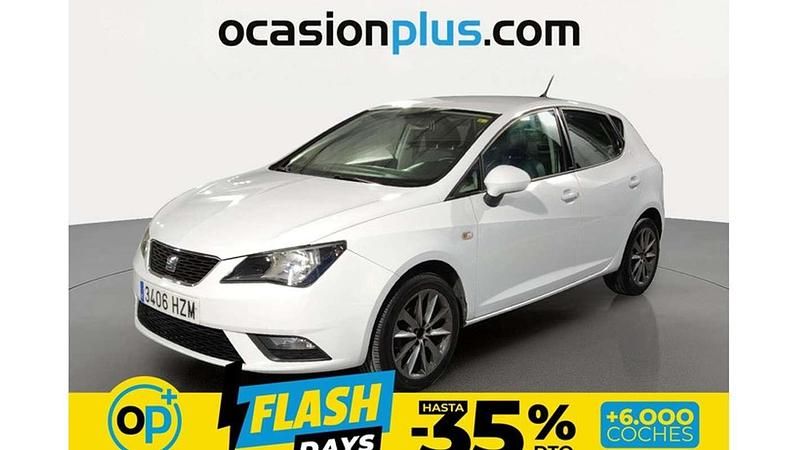 Usado Seat Ibiza Style 90 CV (66 kW) 2014 Blanco Utilitario