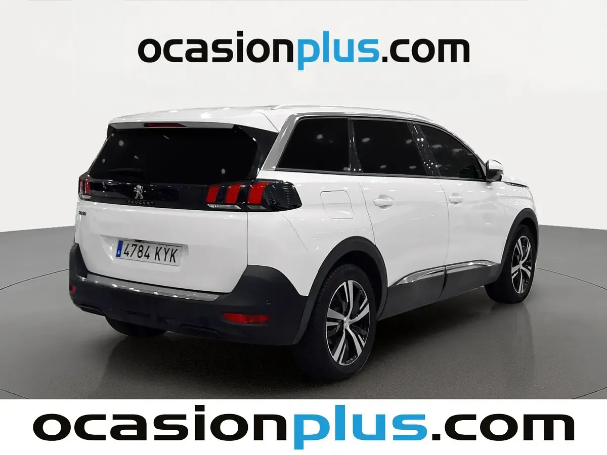 Käytetty Peugeot 5008 Allure 131 HP (96 kW) 2019 Valkoinen Katumaasturi