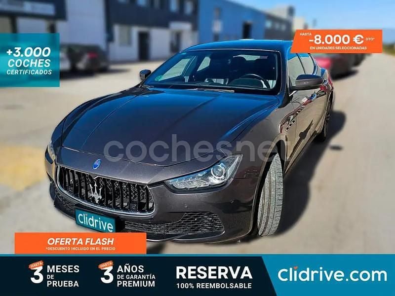 Gris / plata Usado 2017 Maserati Ghibli Berlina | 28.190 € (Precio justo) - Imagen 1/3
