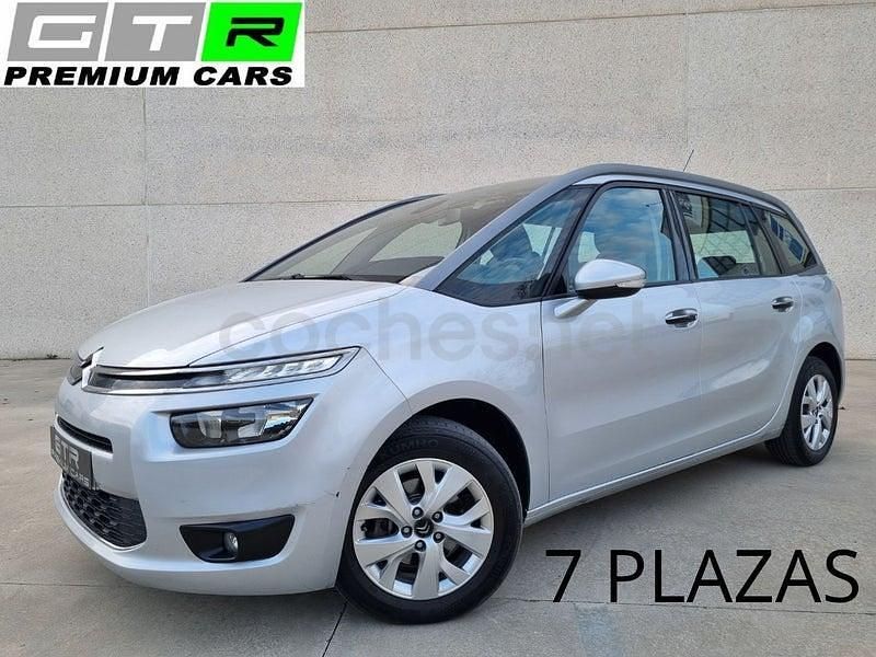 Usado Citroën Grand C4 Picasso Feel 120 CV (88 kW) 2016 Gris / plata Monovolumen
