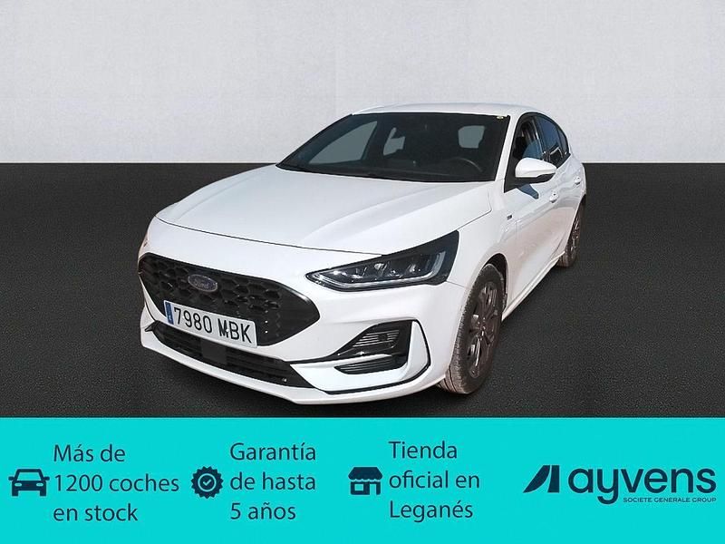 Usado Ford Focus ST-Line 125 CV (91 kW) 2022 Blanco Utilitario