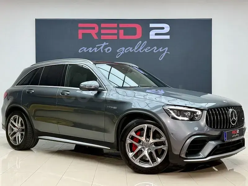 Usado Mercedes GLC63 AMG 510 CV (375 kW) 2021 Gris / plata SUV