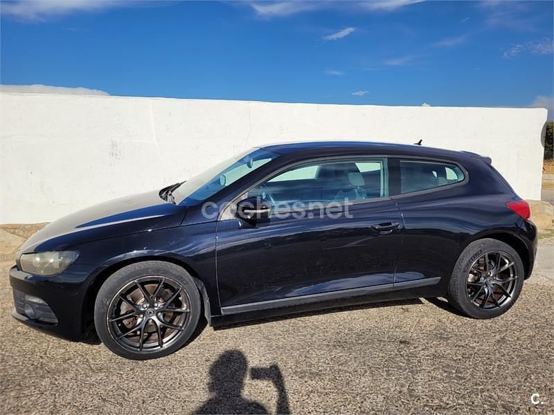 Negro Usado 2009 VW Scirocco Coupe | 8500 € (Precio justo) - Imagen 1/4