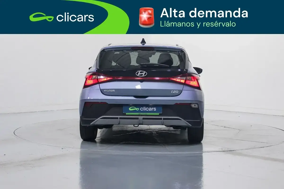 Usado Hyundai i20 84 CV (61 kW) 2025 Azul Utilitario