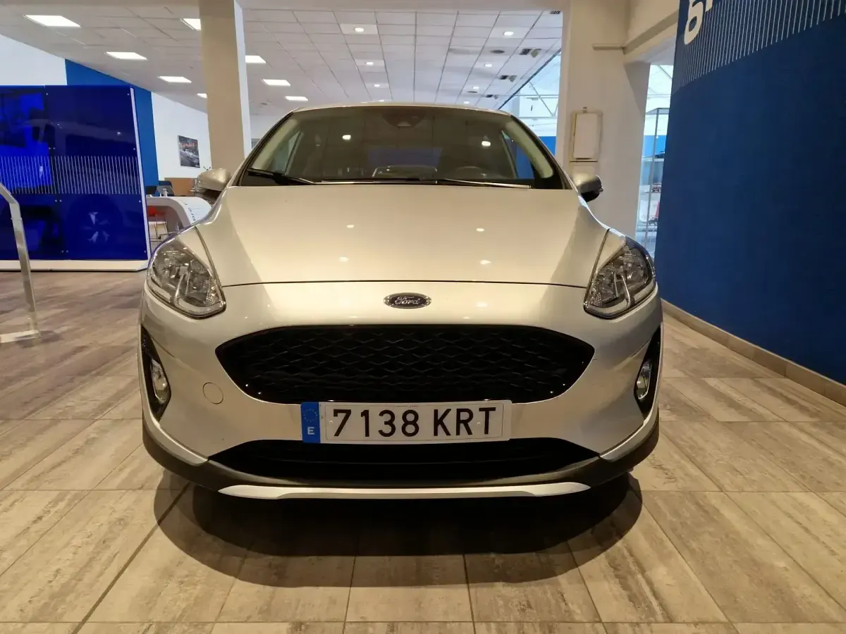 Usado Ford Fiesta Active 125 CV (91 kW) 2018 Gris Utilitario