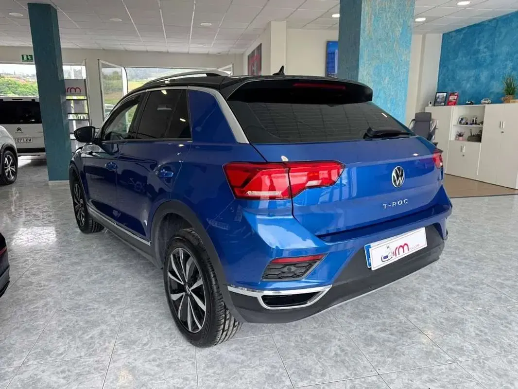 Usado VW T-Roc Advance 116 CV (85 kW) 2020 Azul SUV