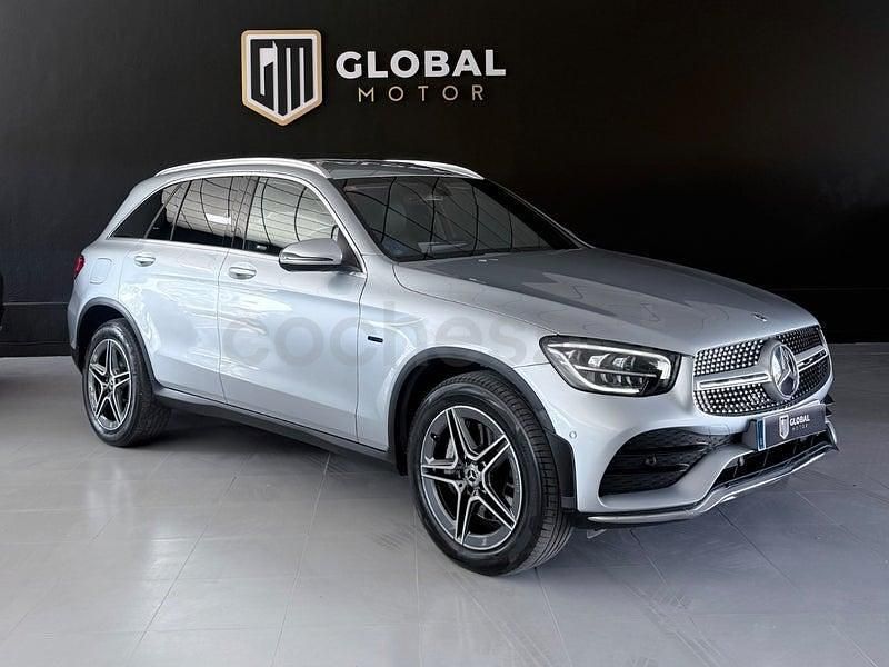 Usado Mercedes GLC300e 306 CV (225 kW) 2021 Gris / plata SUV